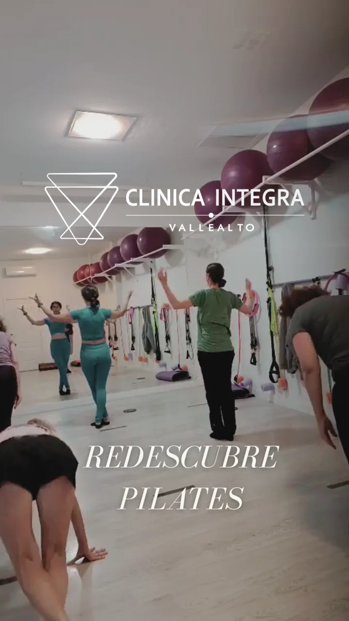 Clase de Pilates con discos en Clínica Integra Vallealto