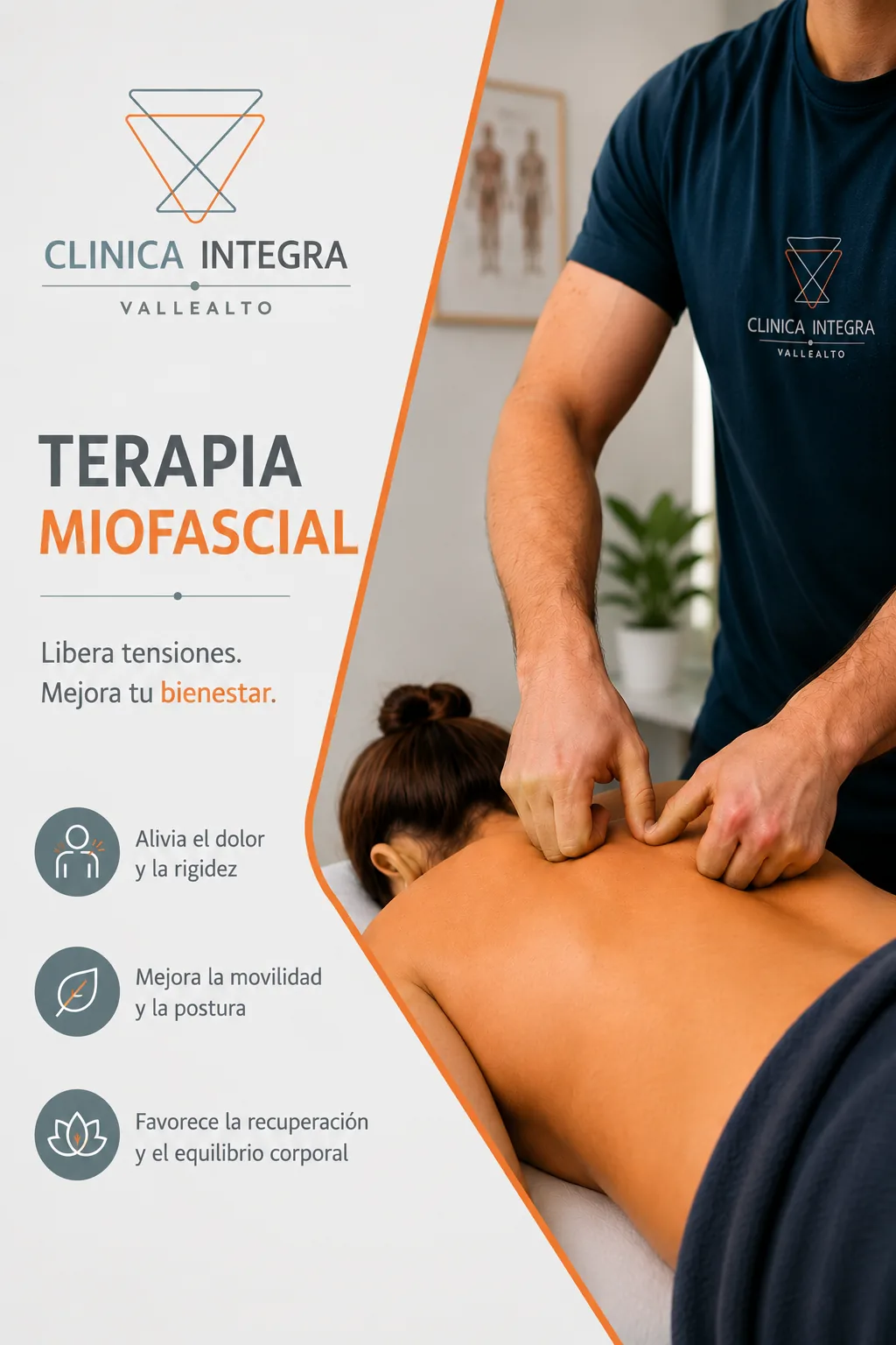 Imagen de apoyo sobre una sesión de terapia miofascial